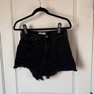 Abercrombie & Fitch Dark Jean Shorts
